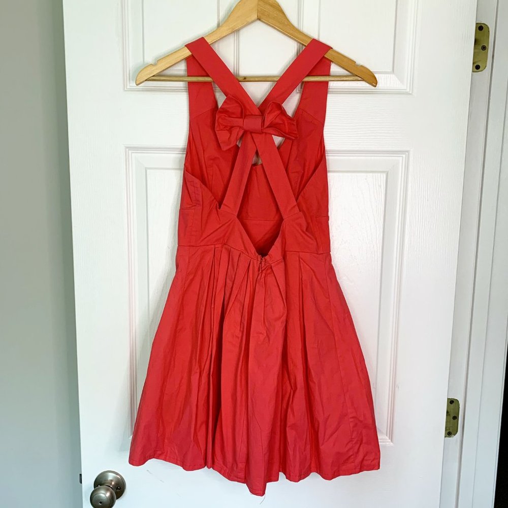 NWT Short pink bow dress US 4-6